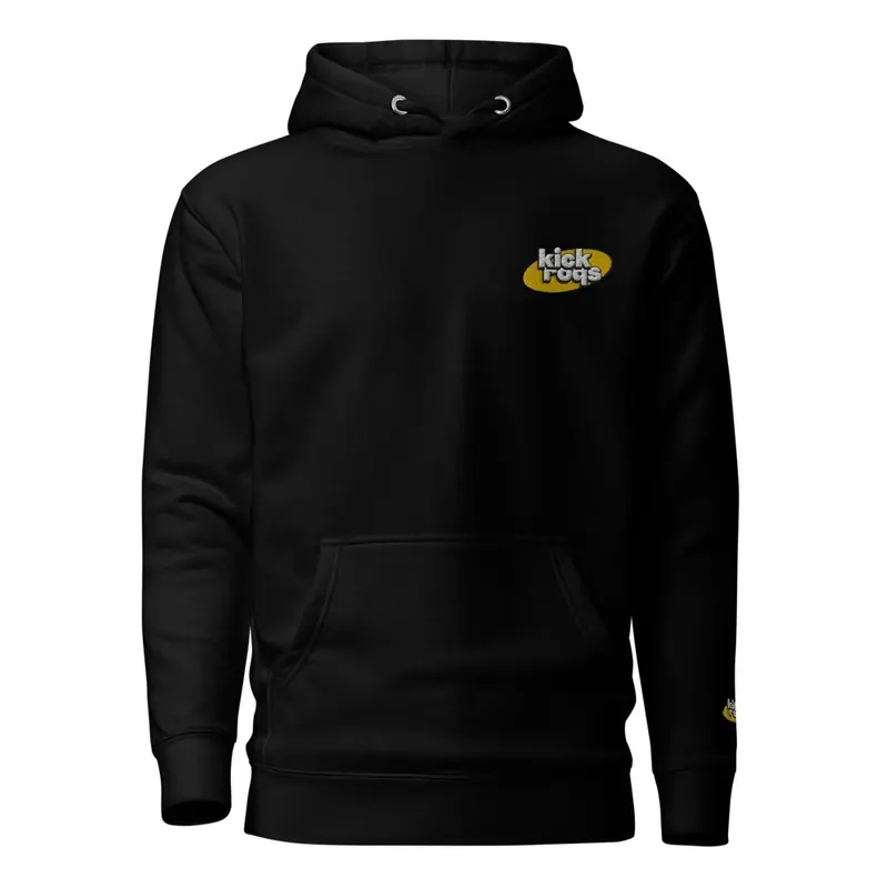 Iconic kickroqs Embroidered Hoodie